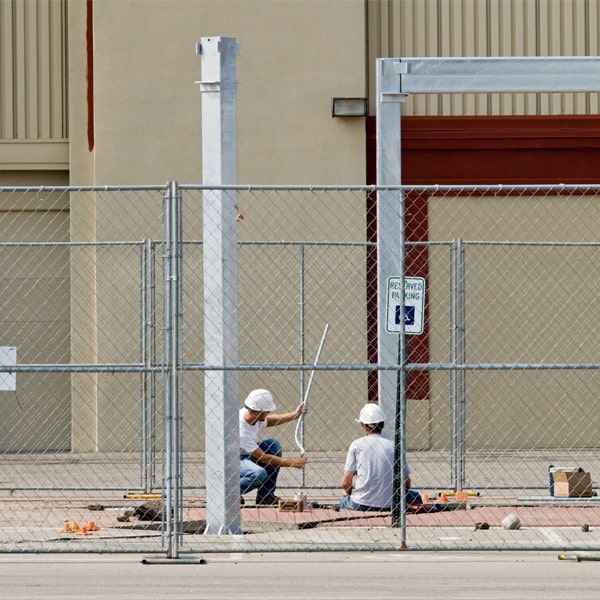 how long can i rent the temporary fence for my work site or event in North Billerica Massachusetts